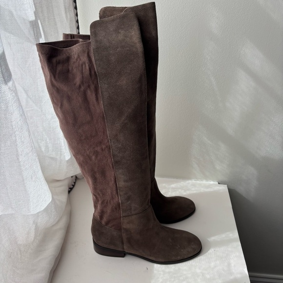 Lucky Brand Calypso Over-The-Knee Boots suede sz 7.5M - Picture 3 of 9